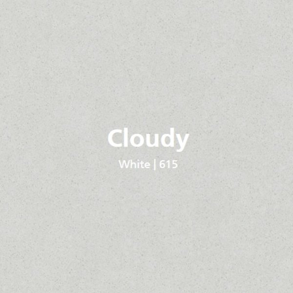 615 Cloudy white